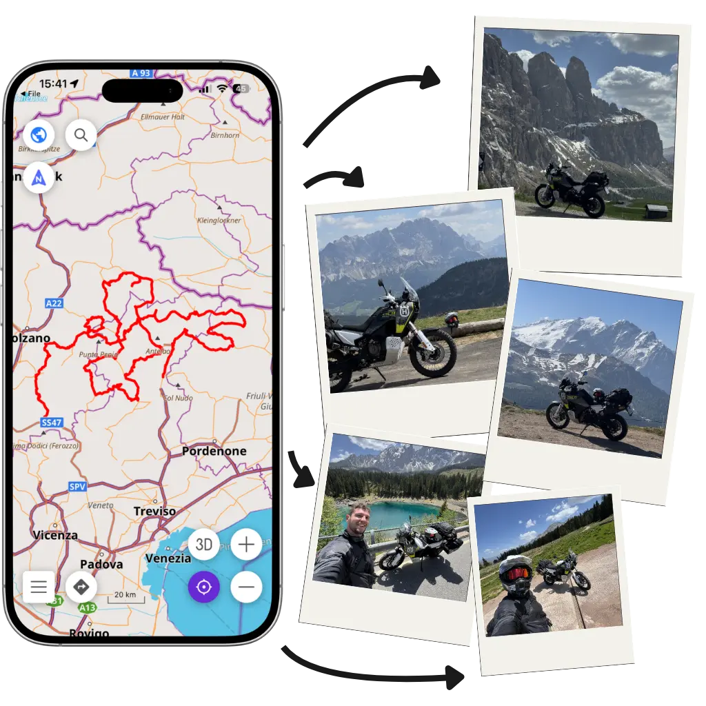 L'itinerario